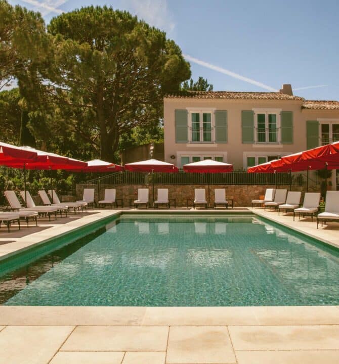 Piscine Lou Pinet Saint Tropez